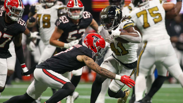 Jessie Bates III Alvin Kamara